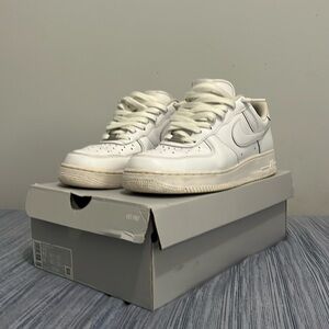 Air Force Ones Size 9.5 Men’s White